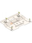 Захист двигуна, КПП для авто Ford Edge 2006-2014 V-3,5i АКПП ( TM Kolchuga ) ZiPoFlex