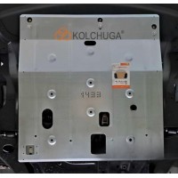 Захист двигуна, КПП для авто Chery Jetour X50 2024- V-1,5T ( TM Kolchuga ) WhiteCover