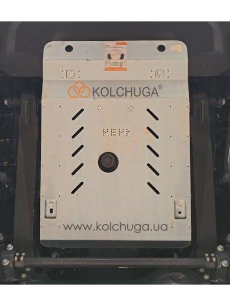 Защита двигателя для авто Renault Trucks K440 2013- V-все 6x6 (TM Kolchuga) WhiteCover
