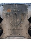 Захист передньго електродвигуна для авто Porsche Taycan 2019 - ( Поверх штатного захисту ) ( TM Kolchuga ) ALuOx