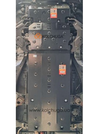 Защита электродвигателя для авто Сhevrolet Bolt EUV 2021-2023 (TM Kolchuga) WhiteCover
