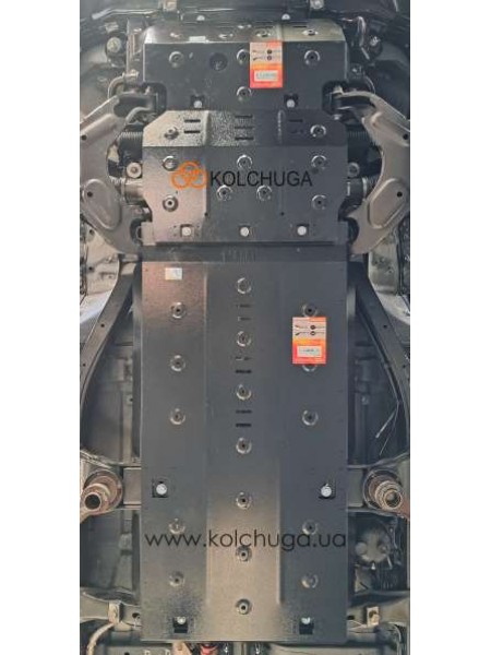 Захист електродвигуна для авто Сhevrolet Bolt EUV 2021-2023 ( TM Kolchuga ) WhiteCover