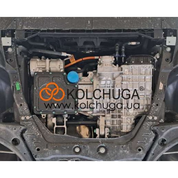 Захист двигун, КПП для авто Omoda 9 2025- V-1.5PHEV ( TM Kolchuga ) WhiteCover