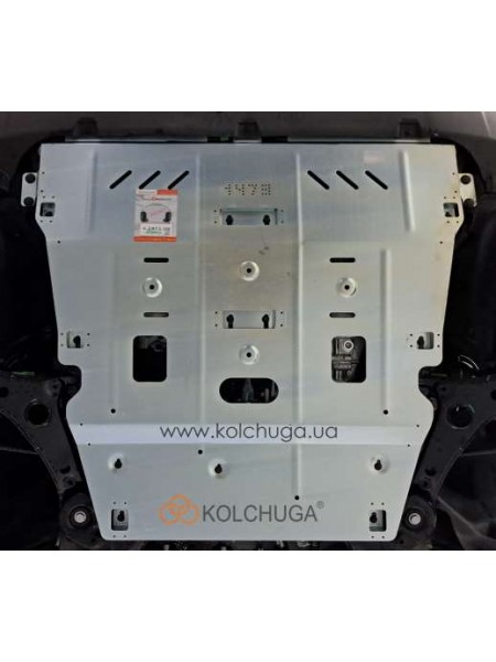 Захист двигуна, КПП для авто Jetour T2 2023- V-всі ( TM Kolchuga ) WhiteCover