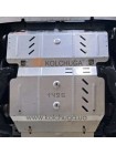 Захист для двигуна, радіатора Mitsubishi Pajero Sport III (QF) 2020- V-всі ( TM Kolchuga ) WhiteCover