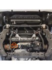 Захист для двигуна, радіатора Mitsubishi Pajero Sport III (QF) 2020- V-всі ( TM Kolchuga ) WhiteCover