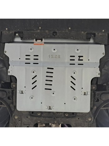Захист двигуна, КПП, радіатора для авто Citroen C3 2024- V-V-всі WhiteCover ( TM Kolchuga )