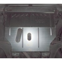 Захист двигуна, КПП, радіатора до авто Daewoo Lanos 1997- V-1.5; 1.6 МКПП ( TM Kolchuga ) WhiteCover