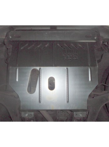 Захист двигуна, КПП, радіатора до авто Daewoo Lanos 1997- V-1.5; 1.6 МКПП ( TM Kolchuga ) WhiteCover