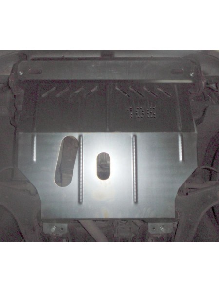 Захист двигуна, КПП, радіатора до авто Daewoo Lanos 1997- V-1.5; 1.6 МКПП ( TM Kolchuga ) WhiteCover