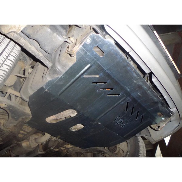 Захист двигуна, КПП, радіатора до авто Daewoo Lanos 1997- V-1.5; 1.6 МКПП ( TM Kolchuga ) WhiteCover