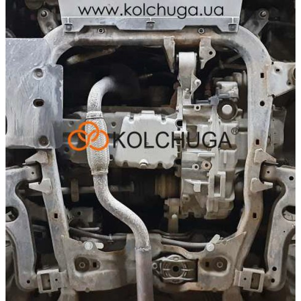Захист двигуна, КПП до авто Opel Zafira B 2006-2010 V-всі ( TM Kolchuga ) ALuOX