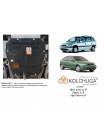 Захист двигуна, КПП, радіатора до авто Opel Meriva B 2010-2017 V-всі ( TM Kolchuga ) ALuOX