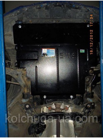 Защита двигателя, КПП для авто Mazda 3 2003-2009 V-1,4; 1.6; 2.0; только бензин ( TM Kolchuga ) Стандарт