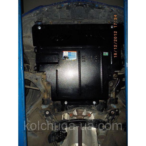 Захист двигуна, КПП, до автомобілів Mazda 3 2003-2009 V-1,4; 1.6; 2.0; тільки бензин (TM Kolchuga) ZiPoFlex