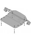 Захист двигуна, КПП, радіатора до авто Hyundai Tucson 2004-2015 V-всі ZiPoFlex® ( TM Kolchuga ) WhiteCover