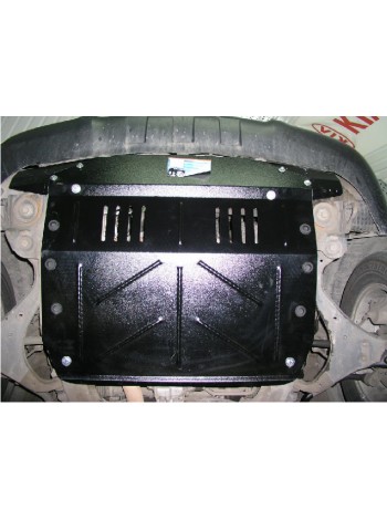 Захист двигуна, КПП, радіатора до авто Hyundai Tucson 2004-2015 V-всі ZiPoFlex® ( TM Kolchuga ) WhiteCover