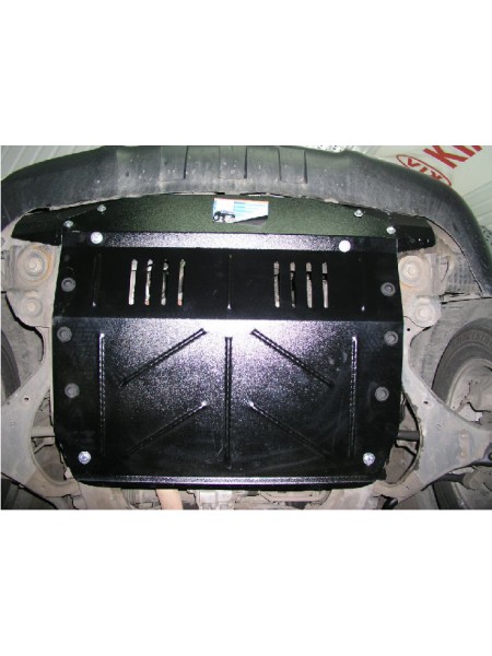 Захист двигуна, КПП, радіатора до авто Hyundai Tucson 2004-2015 V-всі ZiPoFlex® ( TM Kolchuga ) WhiteCover