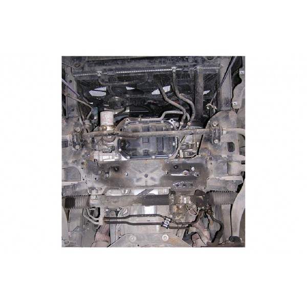 Захист двигуна, КПП, радіатора до авто Infiniti FX 45 2003-2008 V-4,5 (АКПП) ( TM Kolchuga ) ZiPoFlex