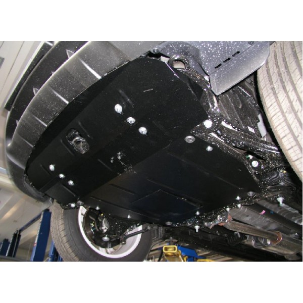 Захист двигуна, КПП, радіатора до авто Hyundai Santa Fe 2006-2012 V-всі (МКПП, АКПП, ZiPoFlex®) ( TM Kolchuga ) ZiPoFlex