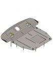 Захист двигуна, КПП, радіатора до авто Hyundai Santa Fe 2006-2012 V-всі (МКПП, АКПП, ZiPoFlex®) ( TM Kolchuga ) ZiPoFlex