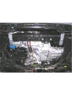 Захист двигуна, КПП, радіатора до авто Hyundai Veracruz IX55 2007-2012 V-3,0;3,8; (АКПП, МКПП, ZiPoFlex®) (TM Kolchuga) ZiPoFlex