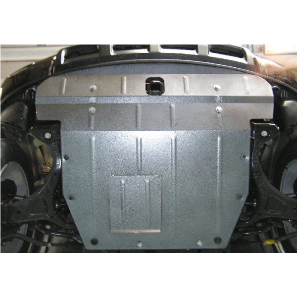 Захист двигуна, КПП, радіатора до авто Hyundai Veracruz IX55 2007-2012 V-3,0;3,8; (АКПП, МКПП, ZiPoFlex®) (TM Kolchuga) ZiPoFlex