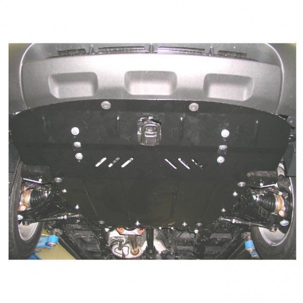 Защита двигателя, КПП, радиатора для авто Kia Sorento II 2009-2012 V-2,4; 2,2D; ZiPoFlex® ( TM Kolchuga ) ZiPoFlex