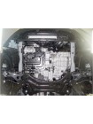 Захист двигуна, КПП, радіатора до авто Kia Sportage III 2010-2015 V-всі дизельні (ZiPoFlex®/тільки диз/збірка Словаччина, USA/окрім Корейської збірки) ( TM Kolchuga ) ZiPoFlex