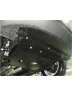 Защита двигателя, КПП, радиатора для авто Kia Sorento II 2012-2015 V-2,2D; 2,4; (ZiPoFlex®, кроме авто Корейской сборки) ( TM Kolchuga ) ZiPoFlex