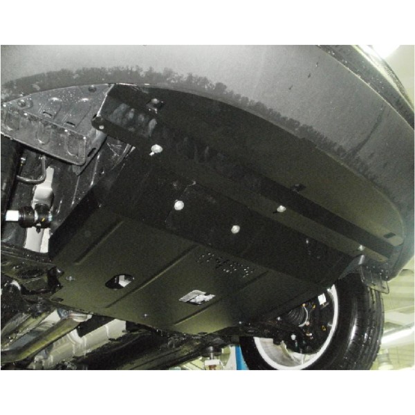 Защита двигателя, КПП, радиатора для авто Kia Sorento II 2012-2015 V-2,2D; 2,4; (ZiPoFlex®, кроме авто Корейской сборки) ( TM Kolchuga ) ZiPoFlex