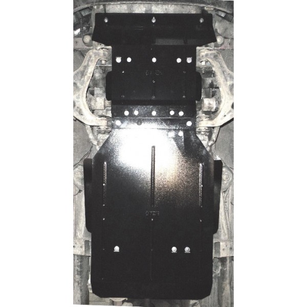 Захист двигуна, КПП, РКПП, радіатора до авто Ford F-150 2009-2014 V-5.4i (АКПП, 3мм сталь) ( TM Kolchuga ) ZiPoFlex