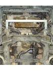 Захист двигуна, КПП, радіатора до авто Volkswagen Phaeton 2002-2016 V-6,0i W12 (АКПП) (TM Kolchuga) ZiPoFlex