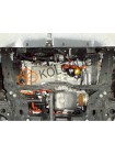 Захист електродвигуна, КПП до авто Fiat 500 E 2013-V-111л.с. (83кВт), (складання USA, АКПП) (TM Kolchuga) ZiPoFlex