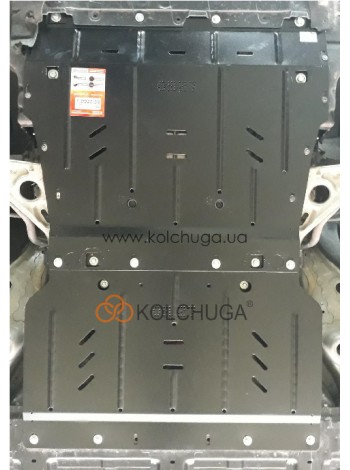 Захист двигуна, КПП до авто Сhevrolet Bolt EV 2016- V-60kwt АКПП ( TM Kolchuga ) WhiteCover