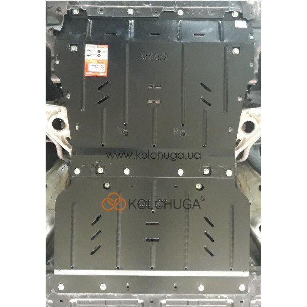 Захист двигуна, КПП Сhevrolet Bolt EV 2016- V-60kwt АКПП ( TM Kolchuga ) ZiPoFlex