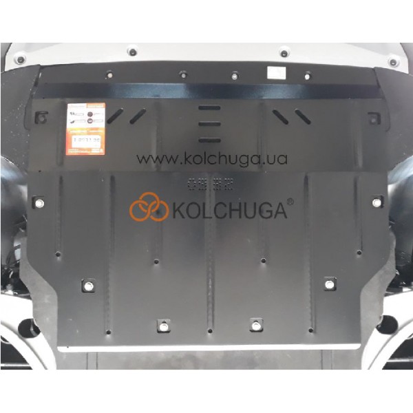 Захист двигуна, КПП Range Rover Evoque 2019 - V-2.0Td4, 150 -180л.с (AКПП) ( TM Kolchuga ) ZiPoFlex