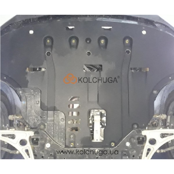 Захист двигуна, КПП, радіатор Hyundai Azera 2016-V-3,0V6 (АКПП) (TM Kolchuga) ZiPoFlex