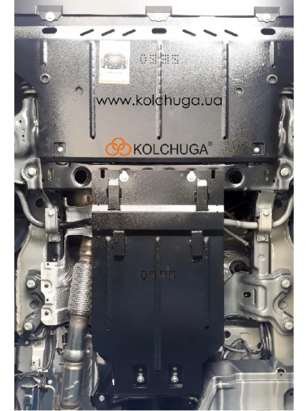 Защита двигателя, КПП Mercedes-Benz Viano D (W447) 2014-2019 V-2,2 СDI (задний привод) ( TM Kolchuga ) ZiPoFlex
