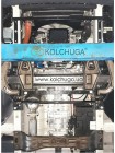 Захист двигуна, КПП, радіатор Hyundai H350 2014- V-2,5CRDI (МКПП) ( TM Kolchuga ) Стандарт