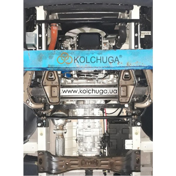 Захист двигуна, КПП, радіатор Hyundai H350 2014- V-2,5CRDI (МКПП) ( TM Kolchuga ) ZiPoFlex
