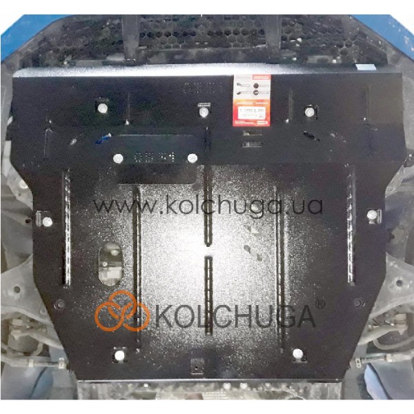 Захист двигуна, радіатор, КПП Jac S3 2016- V-1,6i ( АКПП) ( TM Kolchuga ) ZiPoFlex