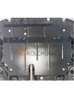 Захист двигуна, КПП для авто Toyota Yaris III XP13 2017-2020 V-1,5і АКПП ( TM Kolchuga ) ZiPoFlex